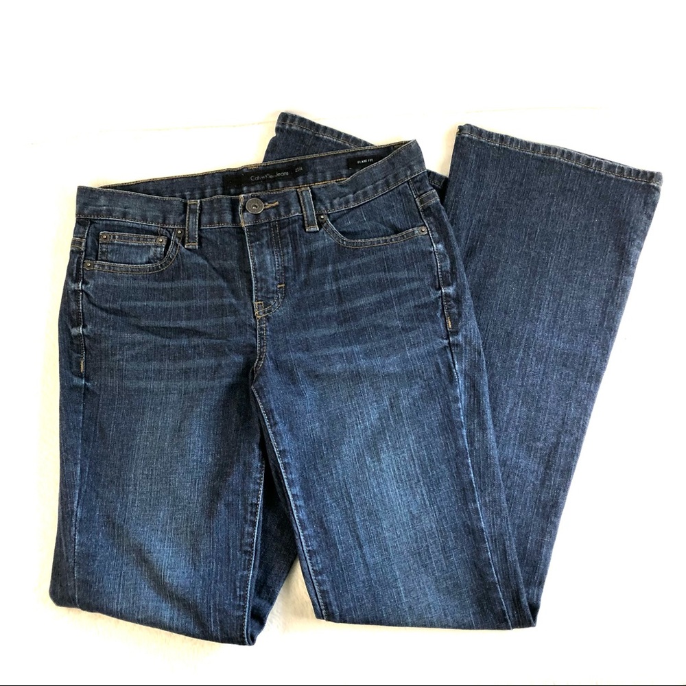 Calvin Klein Flare Fit 5-Pocket Jeans Size 27